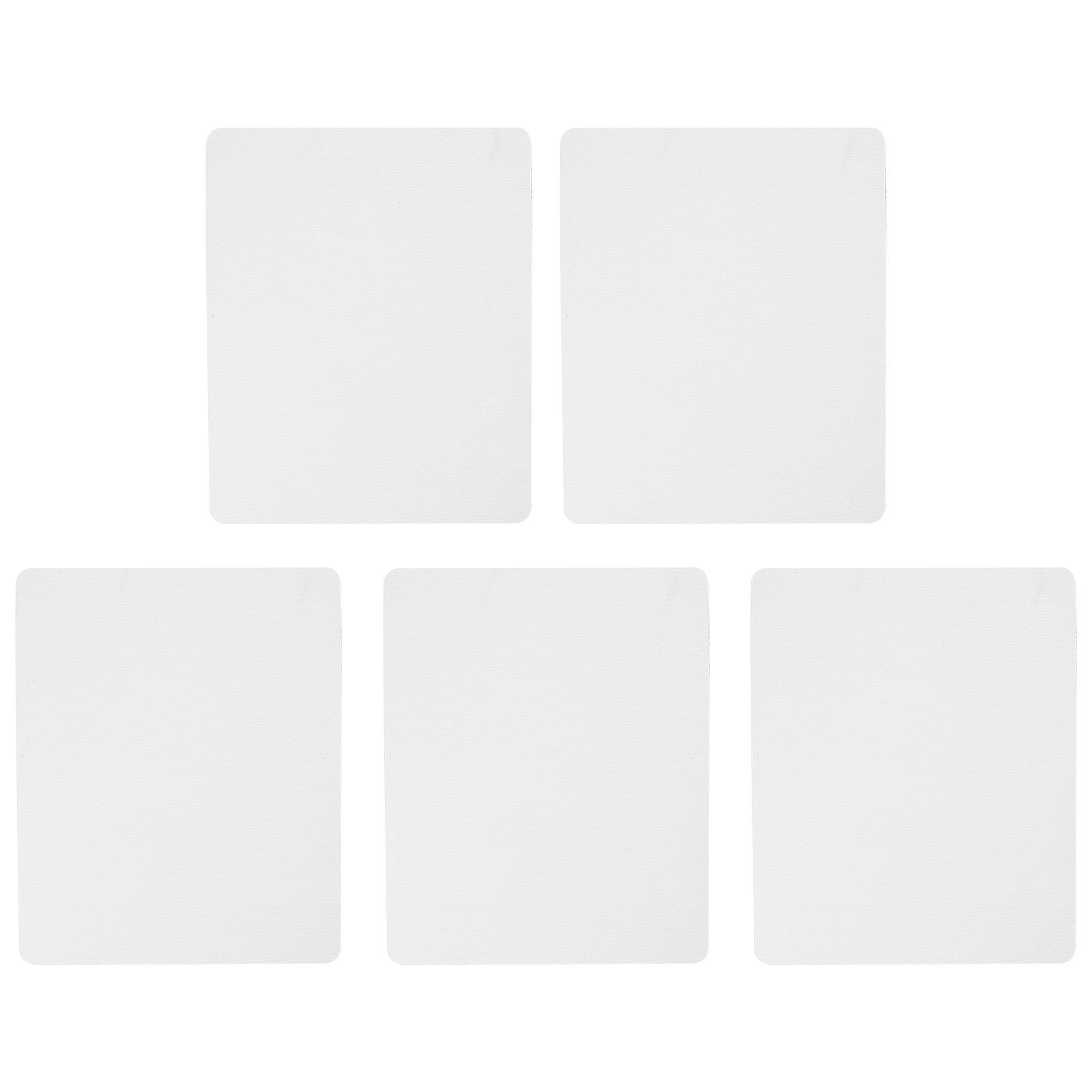 Mouse Pad Blank Sublimation - 5 Pezzi Tappetini per Mouse Antiscivolo