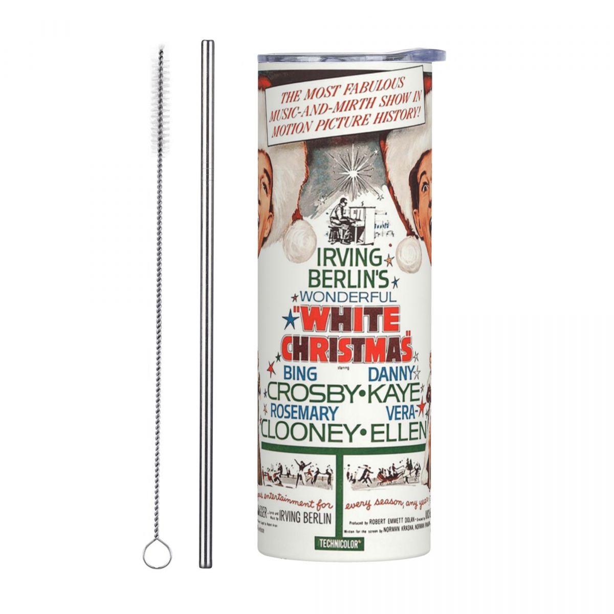 White Christmas - Bing Crosby, - Tumbler 20Oz White recensione e prezzo