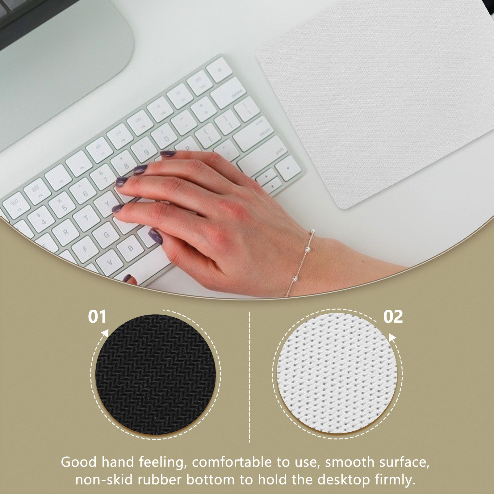 5 tappetini per mouse in tessu - Mouse Pad Blank Sublimation recensione e prezzo