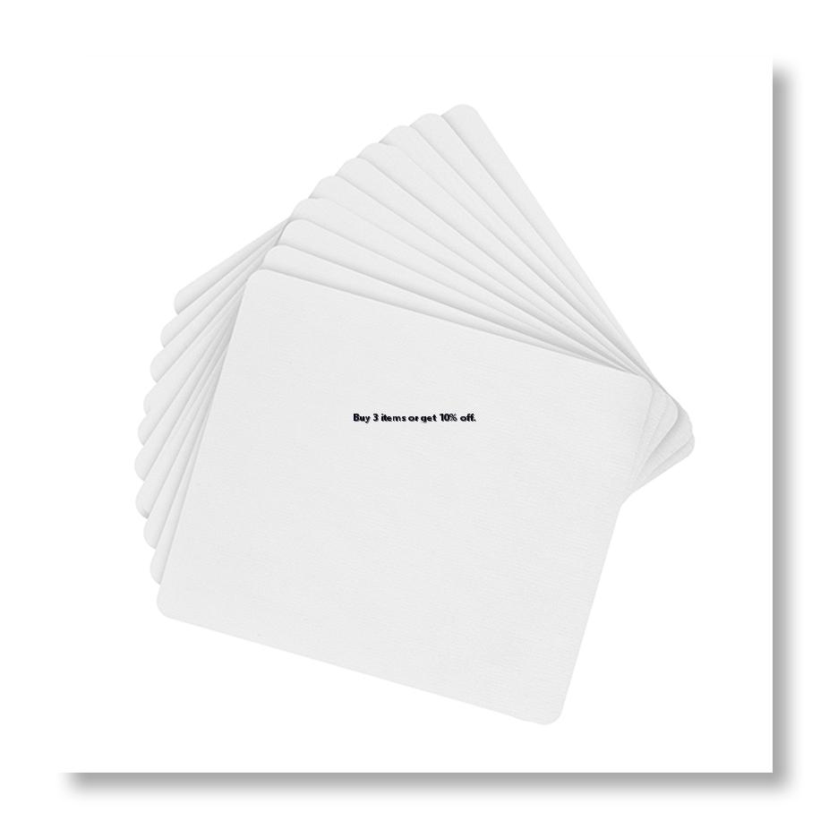 ✼ 10 tappetini per mouse bianc - Mouse Pad Blank Sublimation recensione e prezzo